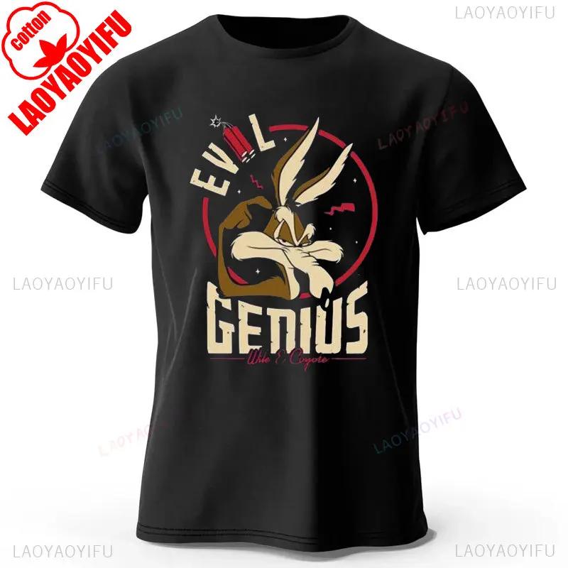 Grafická trička Wile E Coyote Pánská Dámská Y2K Manga Streetwear Topy Anime Oblečení Móda Harajuku Estetické Ležérní Tričko Camisetas