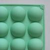Silicone Chocolate Mold 15 Cavity Round Shape Baking Mold Non-Stick Freezer Mold Oven