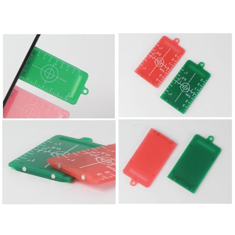 Lasers Alignment Magnetic Targets For Construction Use Impact Resistant Plastic Design Ensures Accurate Leveling