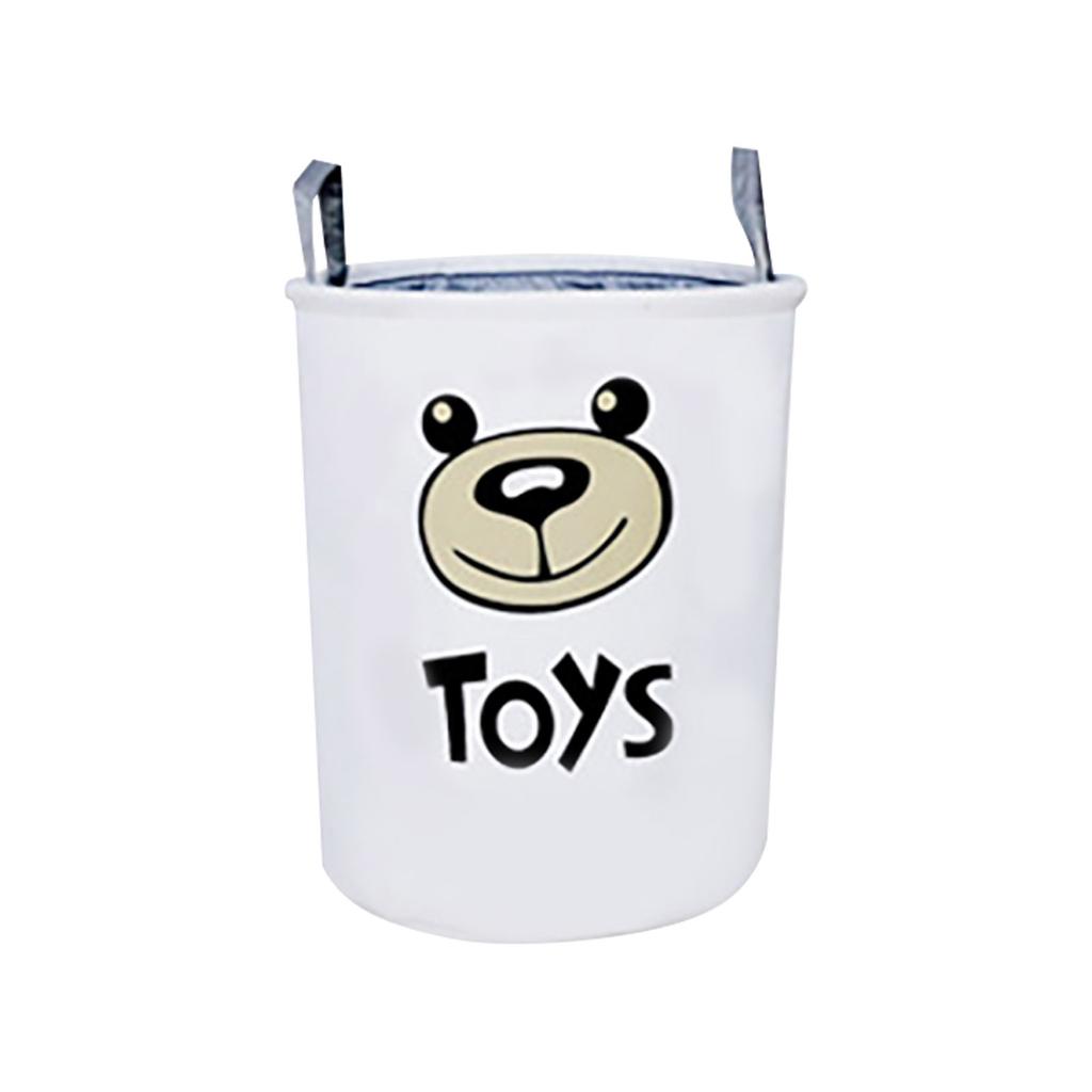 1PC Cotton Folding Water Laundry Basket Toy Storage Basket Storage Bucket