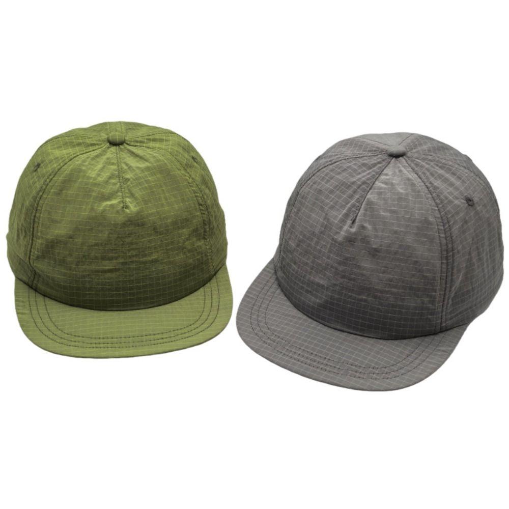 Breathable Flat-brimmed Baseball Cap Quick Dry Trucker Hat Versatile Quick Dry Hat Sports Use
