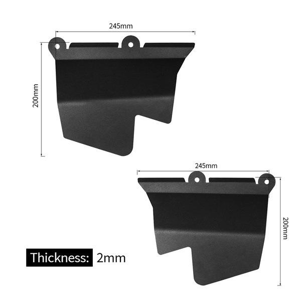 Rear Wheel Fender Extension & Splash Guard for Pan Am 1250/S