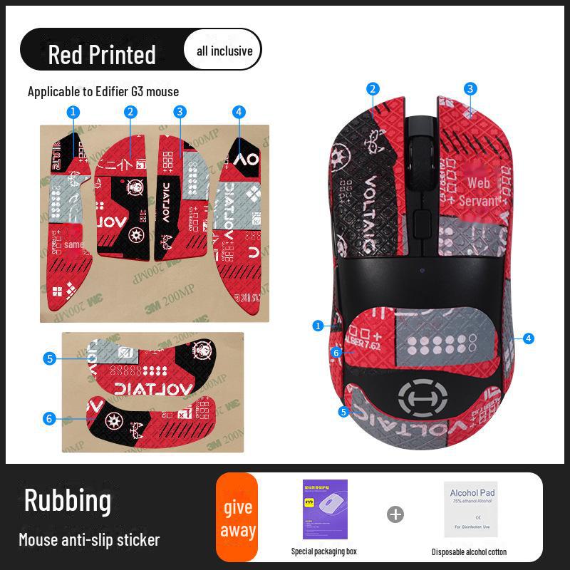 Edifier G3/G3M Anti-Rutsch- und Schweißabsorbierende Mausaufkleber