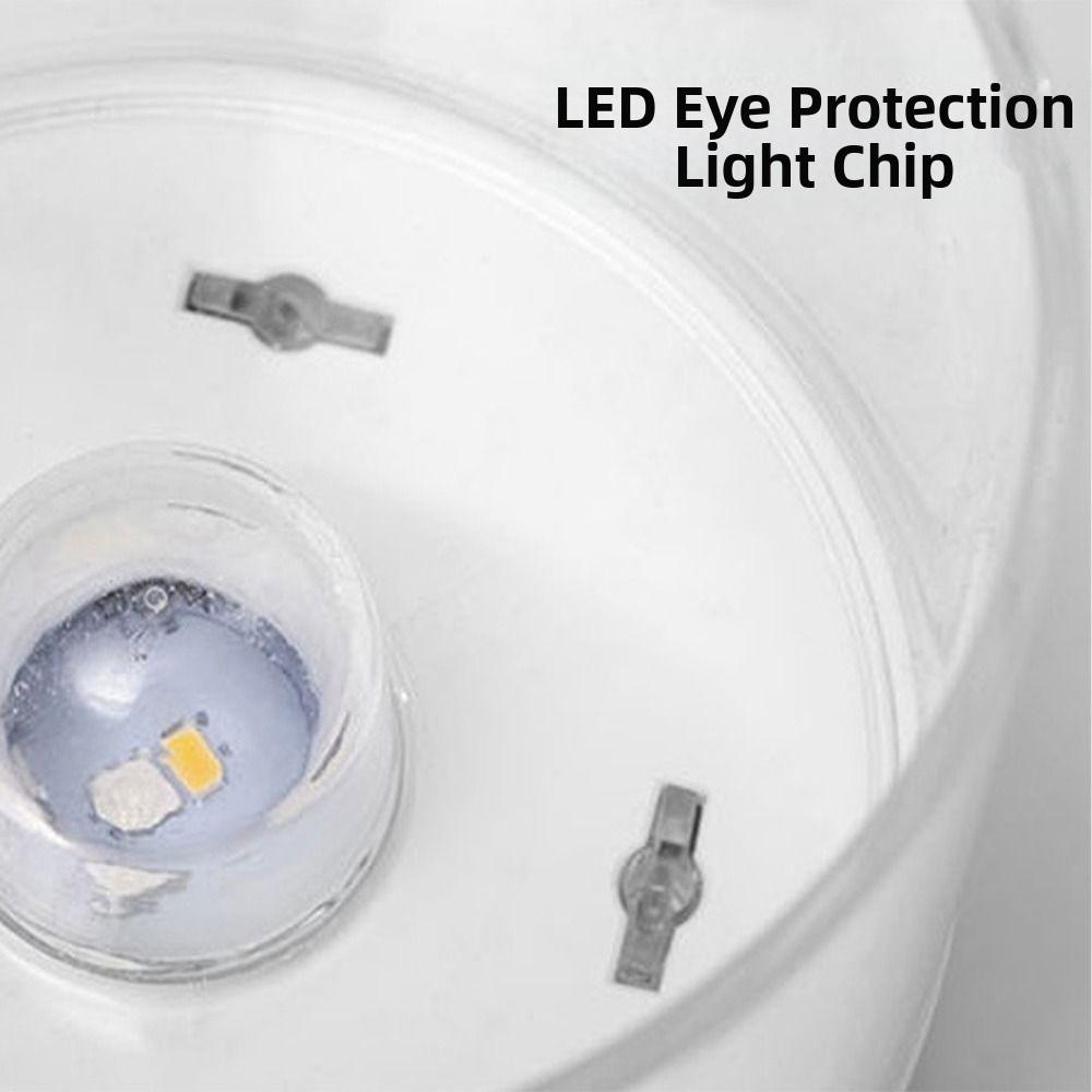 USB Powered Crystal Salt Lamp Natural LED Table Light Unique Crafts Ambient Lighting Bedside