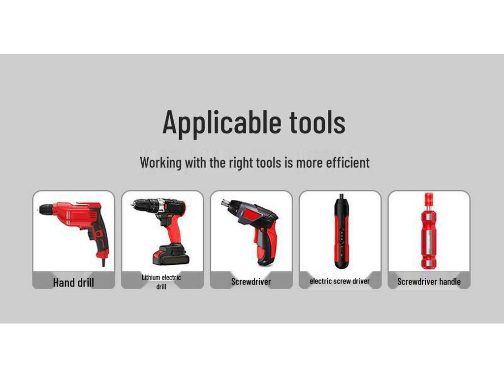 Verbesserter magnetischer, rutschfester Elektriker-Schraubendreherbit für Luft- und Schalttafelschalter