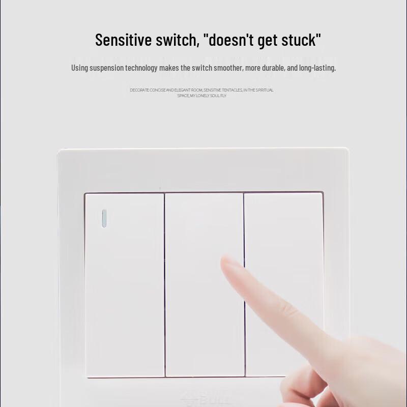 BULL G32 Series Concealed Wall Switch Panel