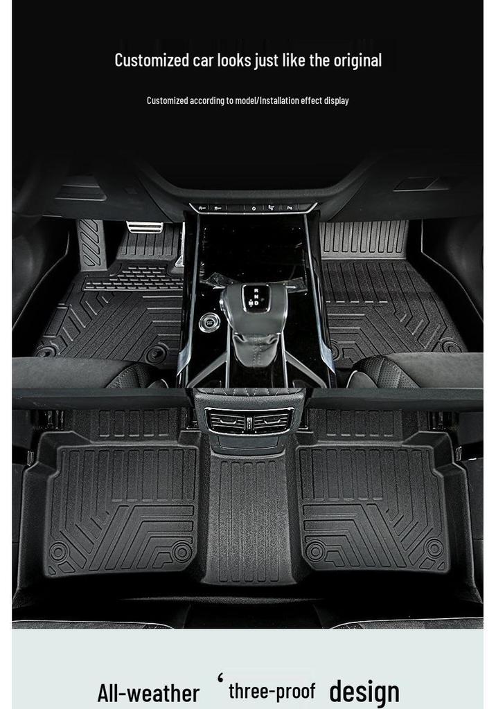 Nissan Tiida Eco-friendly TPE Floor Mats: 26 New Models for Driver, Passenger, and Rear Seats