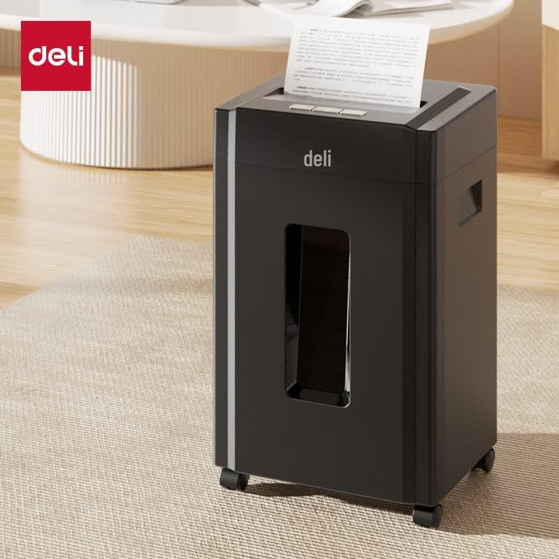

Deli 9904 Level 5 Commercial Cross-Cut Paper Shredder CN plug (adapter included)
