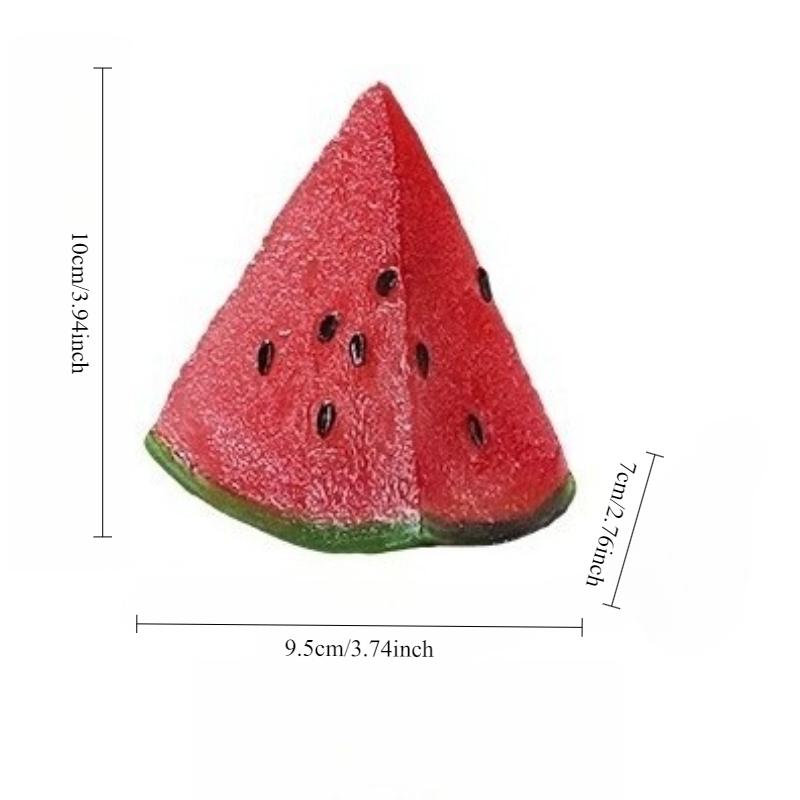 

Color-changing Watermelon Creative Tea Pet Temperature-changing Resin Fruit Ornament Boutique Tea Table Tea Set Tea Decoration