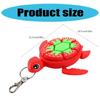 Press Turtles Fruit Keychain Hanging Decoration For Personalizing School Bag Accessories And Student Gifting Supply