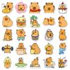 50Pcs Capybara Graffiti Stickers Suitcase Water Cup Stationery Mobile Phone Car Laptop Refrigerator Decoration Diy Decals