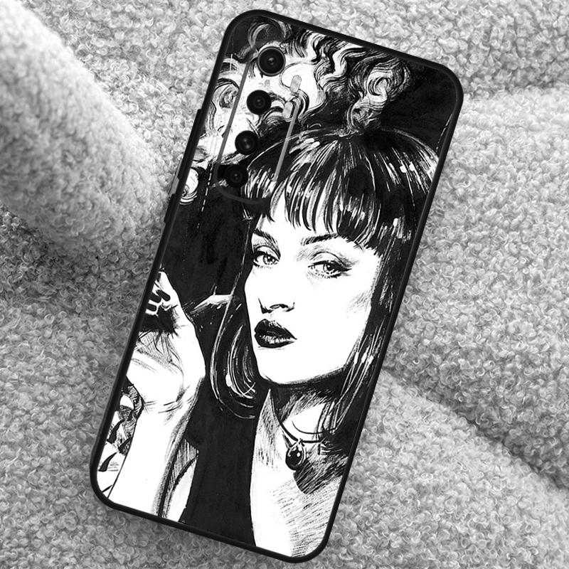 Pulp Fiction Dancing Case For Xiaomi 15 14 Ultra 13T 14T 15T 17 Pro Max Cover For POCO X7 F8 Pro X3 X5 X6 F5 F6 F7