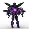 Purple Red Lotus Titan Surveillance King Audio Tv Toilet And Surveillance Man Toy Building Block