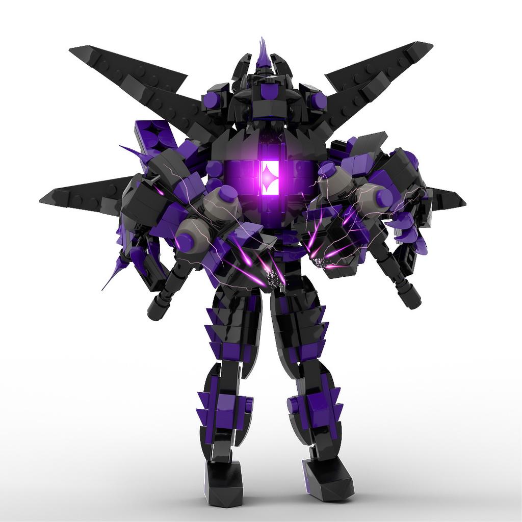 Purple Red Lotus Titan Surveillance King Audio Tv Toilet And Surveillance Man Toy Building Block