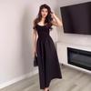 2025 Japanese & Korean Style Retro Slimming Midi Skirt: Women's Casual Solid Color Long Dress