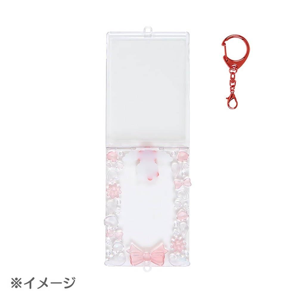 Sanrio Trading Card Holder (Enjoy Idol) Wish Me Mel Approximately Width 7.4 X Depth 0.8 X Height 10.5cm Storage Size: Within 9.2 X 6.6cm 689815