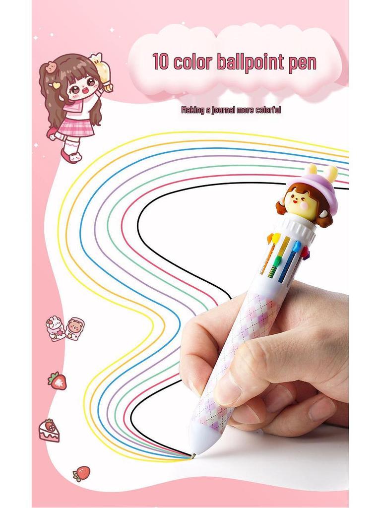 Children's Cute Journal & Planner Set with Stickers: Big Gift Box for Girls