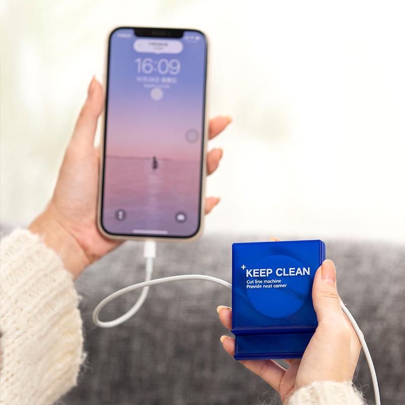 

2 шт. Креативный портативный ящик для хранения кабеля данных, вращающаяся катушка для кабеля, коробка для управления кабелем мобильного телефона, организующая хранение 2 Pcs