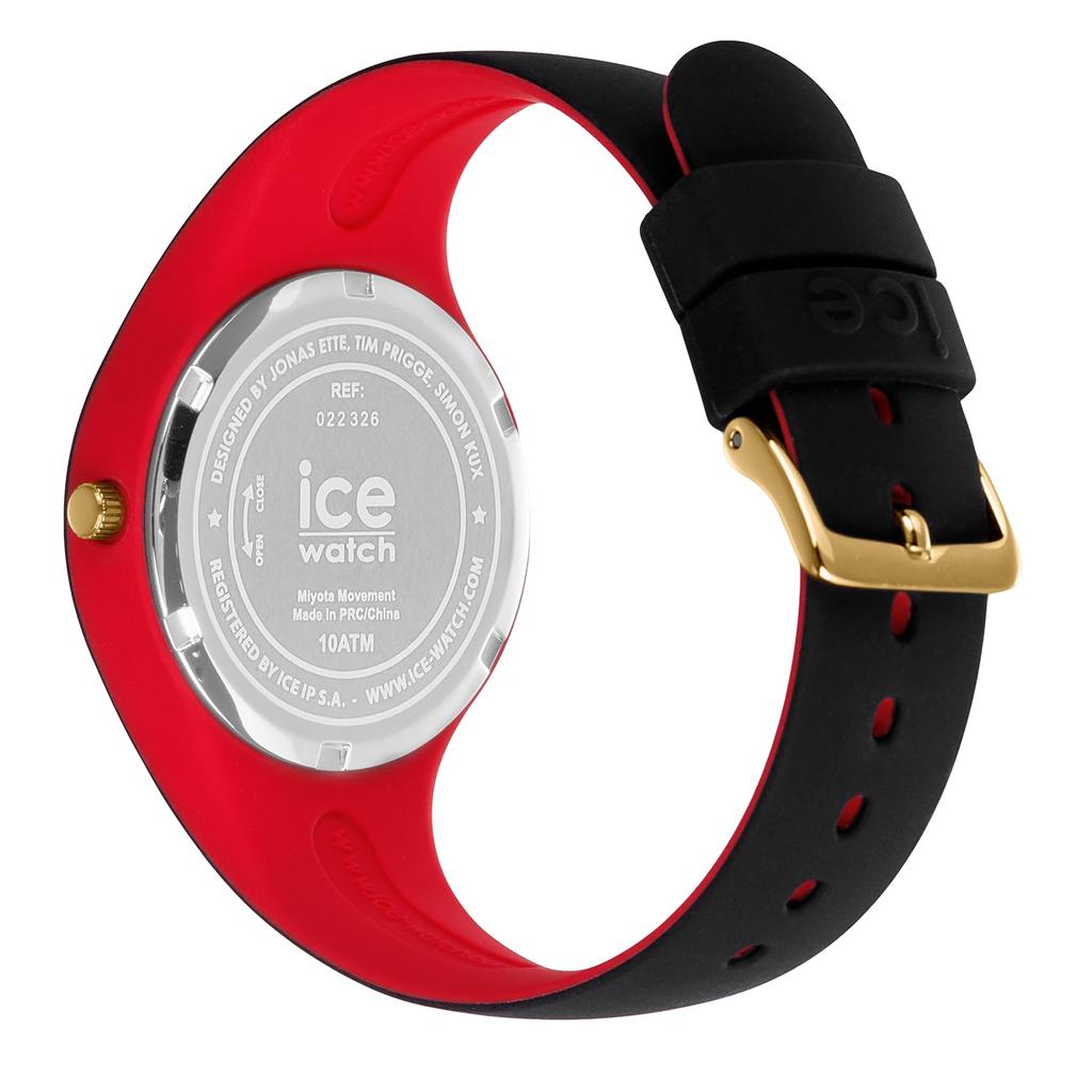 Authorized Distributor [Ice-watch] Ice Watch Women's Watch 022326 ICE Loulou Black Glitter Chic Small 3H 34mm