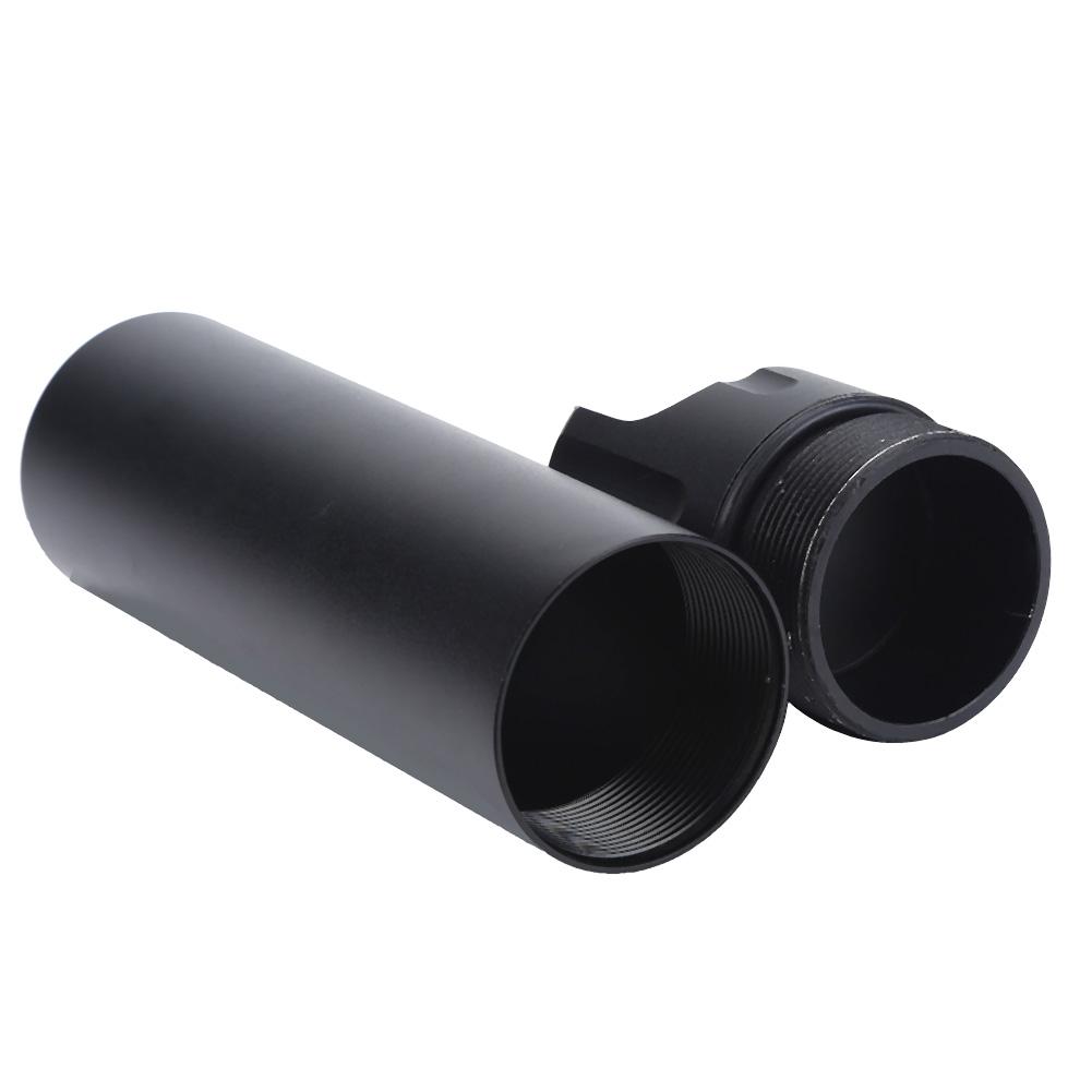 Waterproof Aluminum Pill Box Case Organizer Outdoor Medicine Holder (Black)