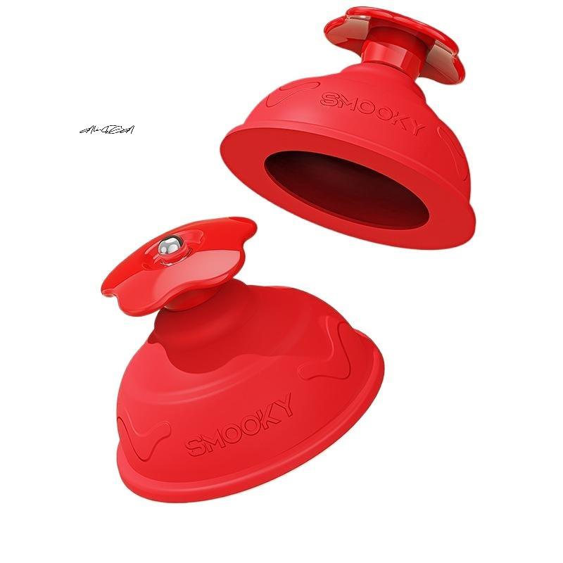 2Pcs Silicone Vacuum Therapy Cups Press Type Cellulite Suction Cup Back Body Anti-Cellulite Massage Tool for Family Use