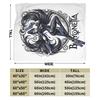 Bayonettas Stylish Witch Flannel Throw Blanket  Blankets for Bed Outdoor Soft Bedspread,