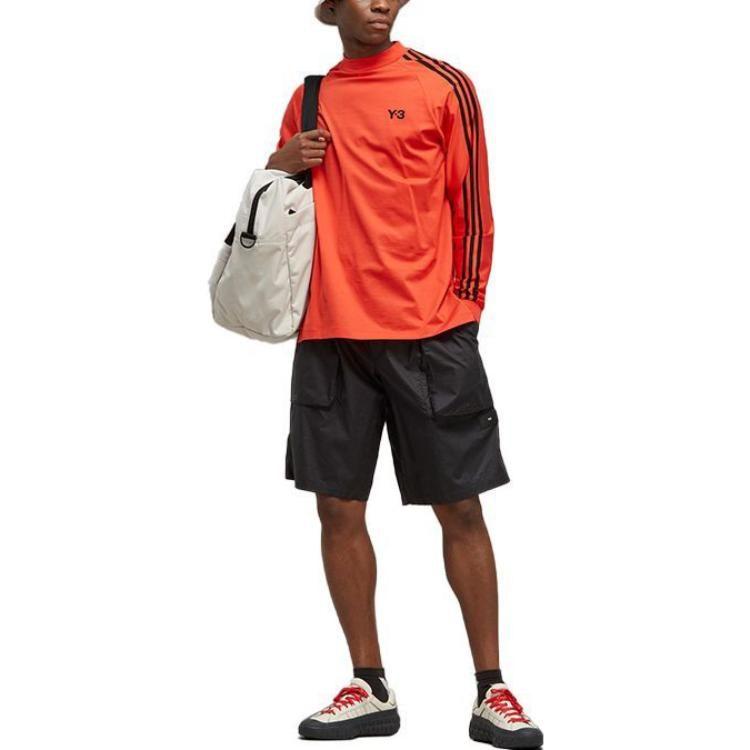 Y-3 wide-leg ripstop shorts H63026