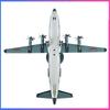 Diecast KJ-500 Early Warning Aircraft Model 1:100 Scale
