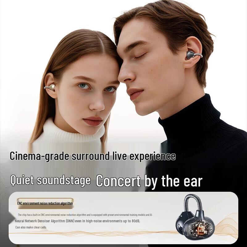 Lenovo LES120 Open-Ear Wireless Bluetooth Headset