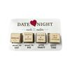 Wooden Date  Dice Couple Dating Decision Making
