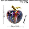 Resin Apple Ornament Entryway Shelf Decor For Home Good Fortune Display Housewarming Gift Decoration