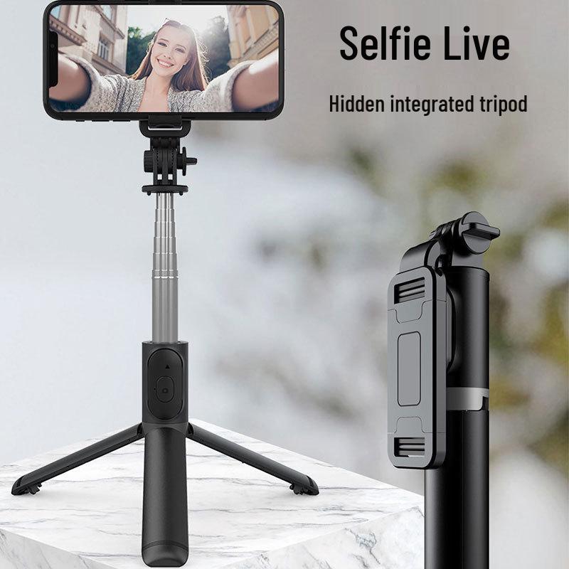 Q01 Bluetooth Selfie Stick with Remote & Integrated Tripod
