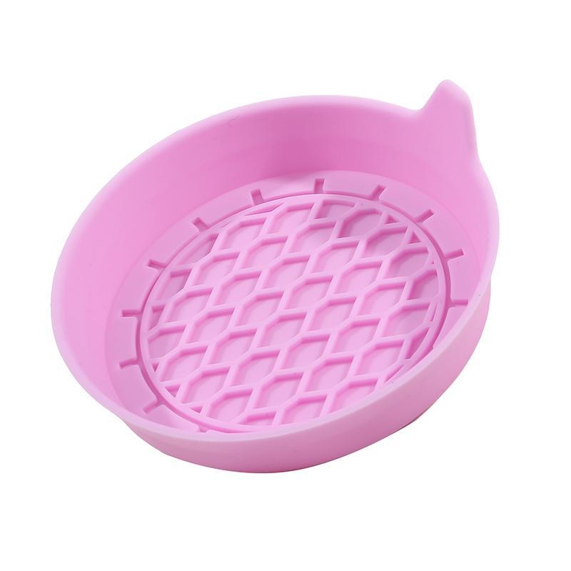 Soft Silicone Car Cup Coaster Anti-Slip Cup Holder Waterproof Non-Slip Sift-Proof Spill Saucer Car Interior Accessories