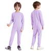 Unisex Kids Adaptive Jumpsuit Special Needs Clothing Back Invisible Zipper Cotton Long Sleeve