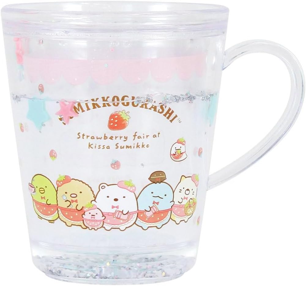 FACTORY Water Cup Sumikko Gurashi Water Cup Cafe Sumikko Strawberry Fair T'S