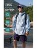 Men's UPF100+ Ice Silk Sun Protection Jacket - Cooling & Anti-UV Summer Wear.
