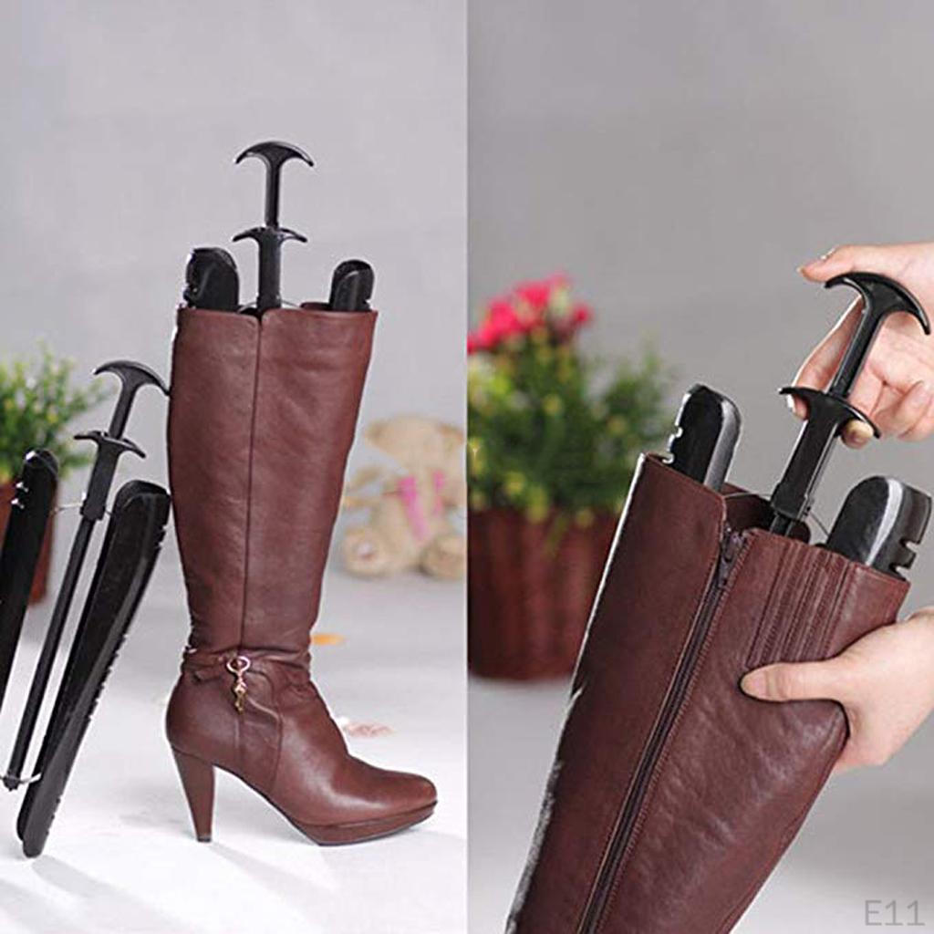 1 Pair Boots Tree Womens Adjustable Knee High Boot Shoe Stretcher Support