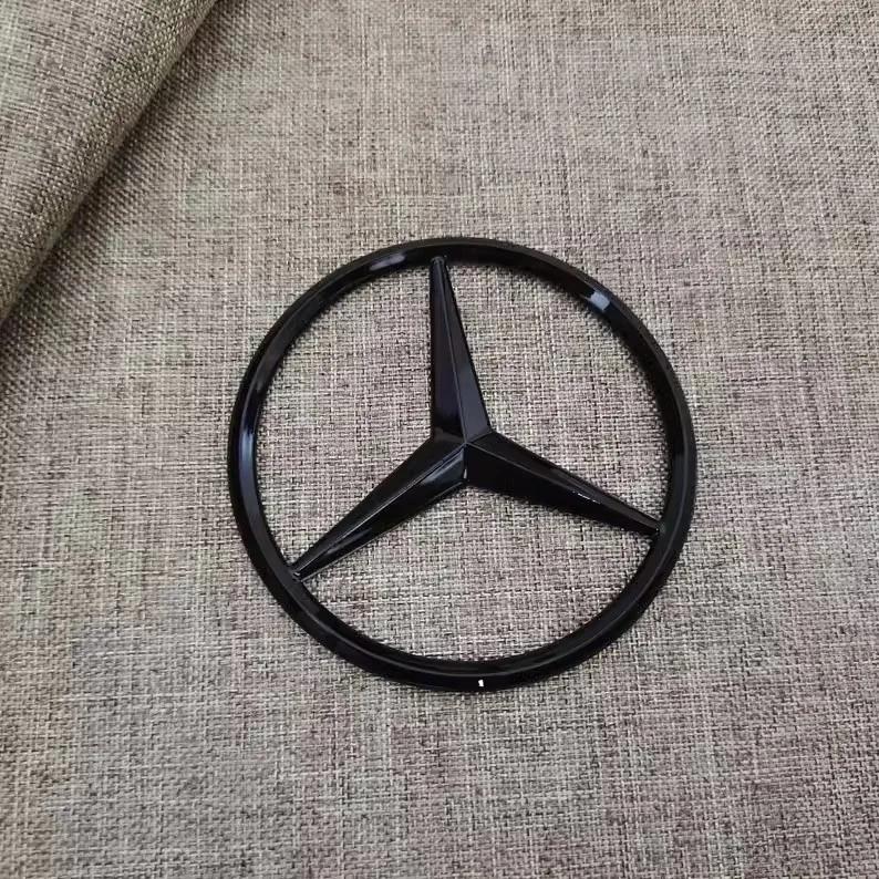 

GLC GLB 90 мм ABS Хром Черный Логотип Знак Mercedes Задняя Звезда Для Mercedes Benz W203 W206 W212 X253 W167 W166 W247 C E GLA