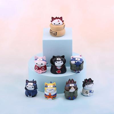8 ΤΕΜ./Σετ Φιγούρες Anime Naruto Kawaii Παιχνίδια Μίνι Κούκλα Έκδοσης Q Μοντέλο Δράσης Φιγούρα Κινούμενα Σχέδια Παιδικό Δώρο Παιχνίδια Κοστούμι