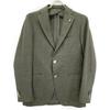 TAGLIATORE Khaki Linen Cotton MONTECARLO 2B Jacket Jacket 42 khakiUsed
