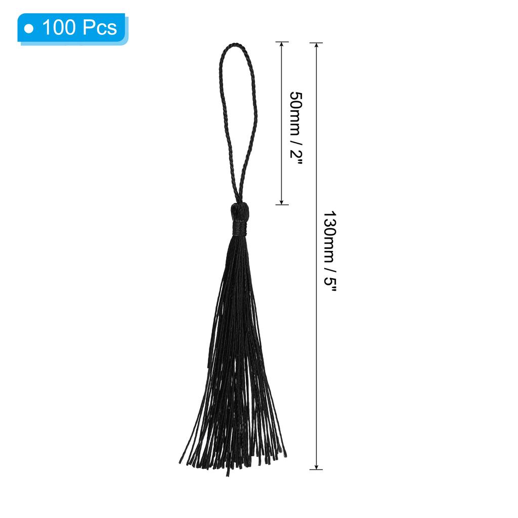 10/100Pcs Blank Sublimation Metal Bookmark Rectangle Book Marks Page Markers Mini Handmade Bookmark Tassels for Book Lover Gifts