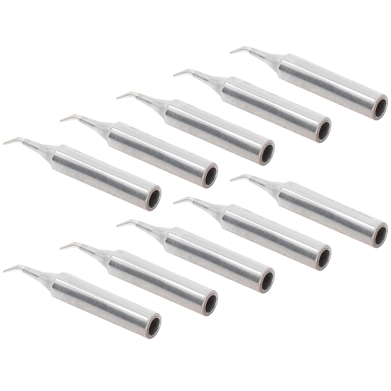 

10 шт. Сменные наконечники для паяльника Паяльная станция Инструмент для пайки Универсальный Внутренний нагрев