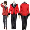 Kakegurui Jabami Yumeko Ryota Suzui Uniform Cosplay Costume Halloween Suit Dress