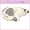 Adorable Soft Animal Cartoon Pillow Cushion With Cute Fat Cat Plush Design