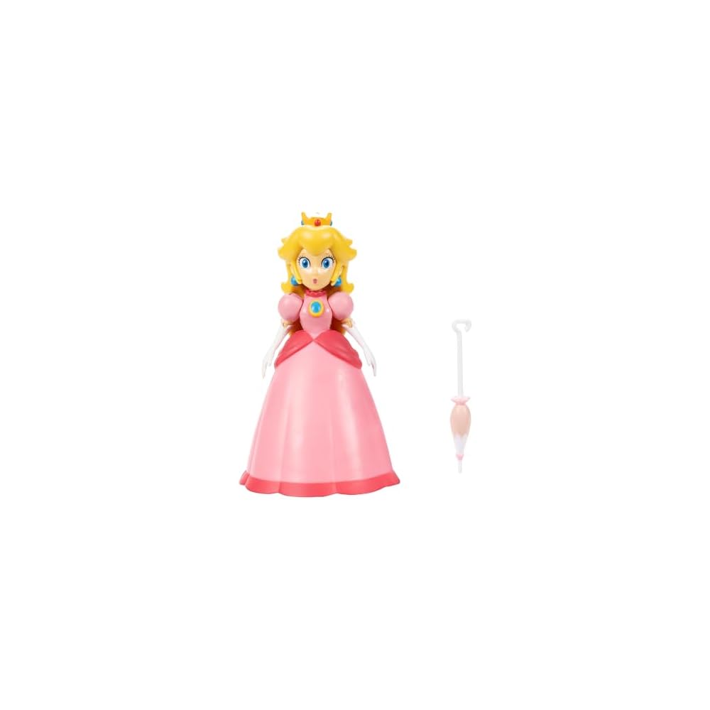 Sanei Boeki Super Mario Figure Collection Plus Peach with Umbrella FCP-004