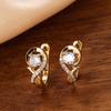Korean Fashion Silver Musical Note Tassel Earrings for Women