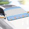 Magnet Thicken Car Sunshade Snow Cover Auto Windshield Snow Ice Frost Shield Sun Shade UV Protector Film Windscreen Snow Cover