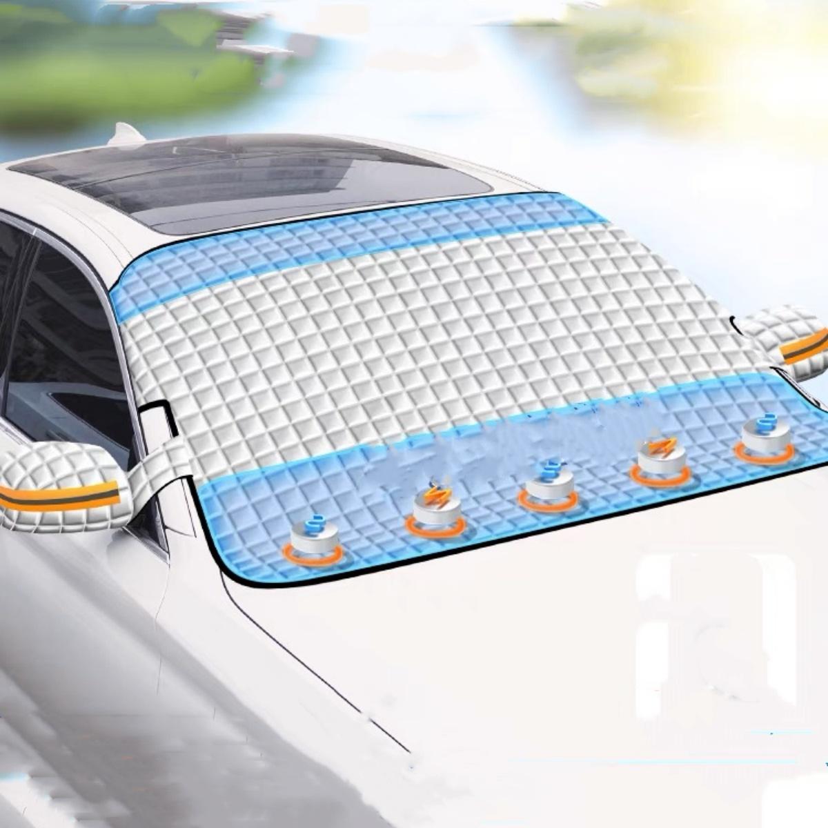 

Магнитный Утолщенный Автомобильный Солнцезащитный Козырек Снежный Чехол Авто Лобовое Стекло Снег Лед Защита от Мороза Солнцезащитный Козырек Пленка Защиты от УФ Лучей Чехол для Лобового Стекла от Снега