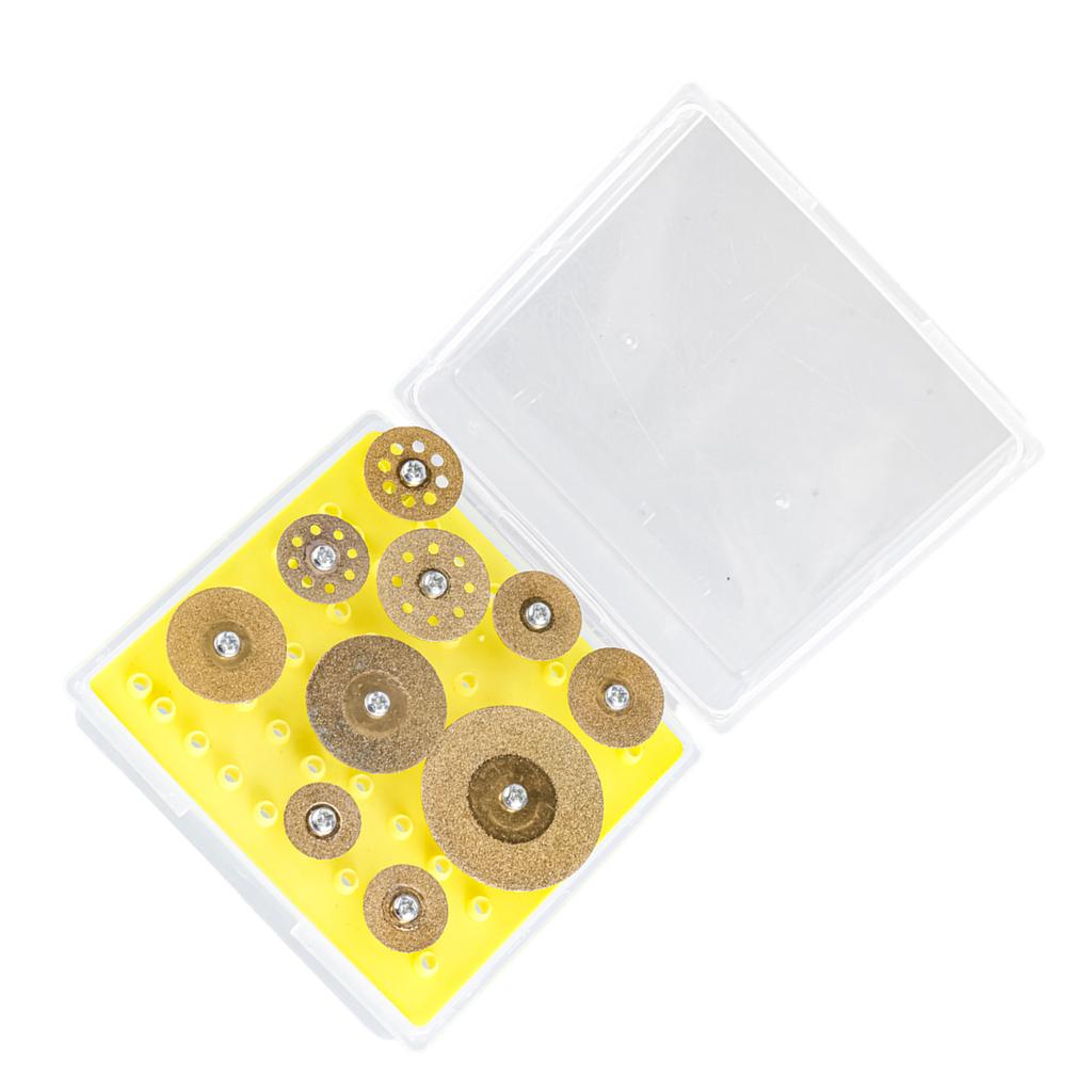 Double Side Diamond Glass Grinding Disc Ceramic Tile Cutting Disc Polishing Tool Diamond Cutting Wheel Set for Drill