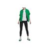 Adidas Solid Color Zip-Up Long Sleeve Jacket Women Outerwear Green HI0926